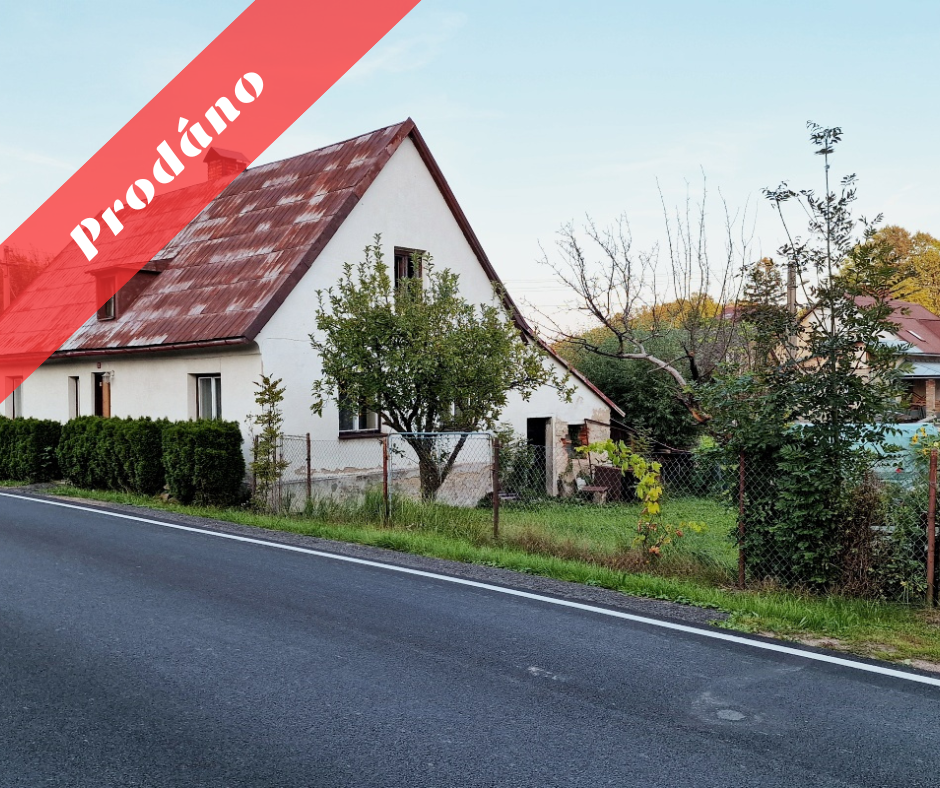 Prodej RD Černá Voda
