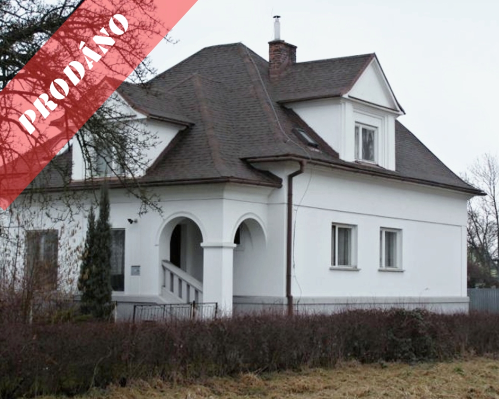 Prodej prvorepublikové vily, Ostrava Vítkovice, ulice Česká